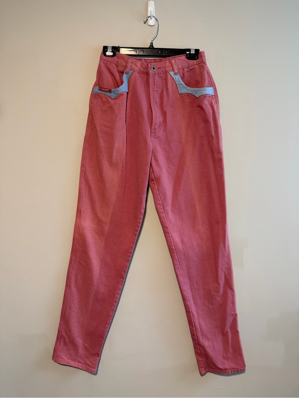 Vintage Western Blaze Eclipse Pink Cotton Denim Jeans NWOT
